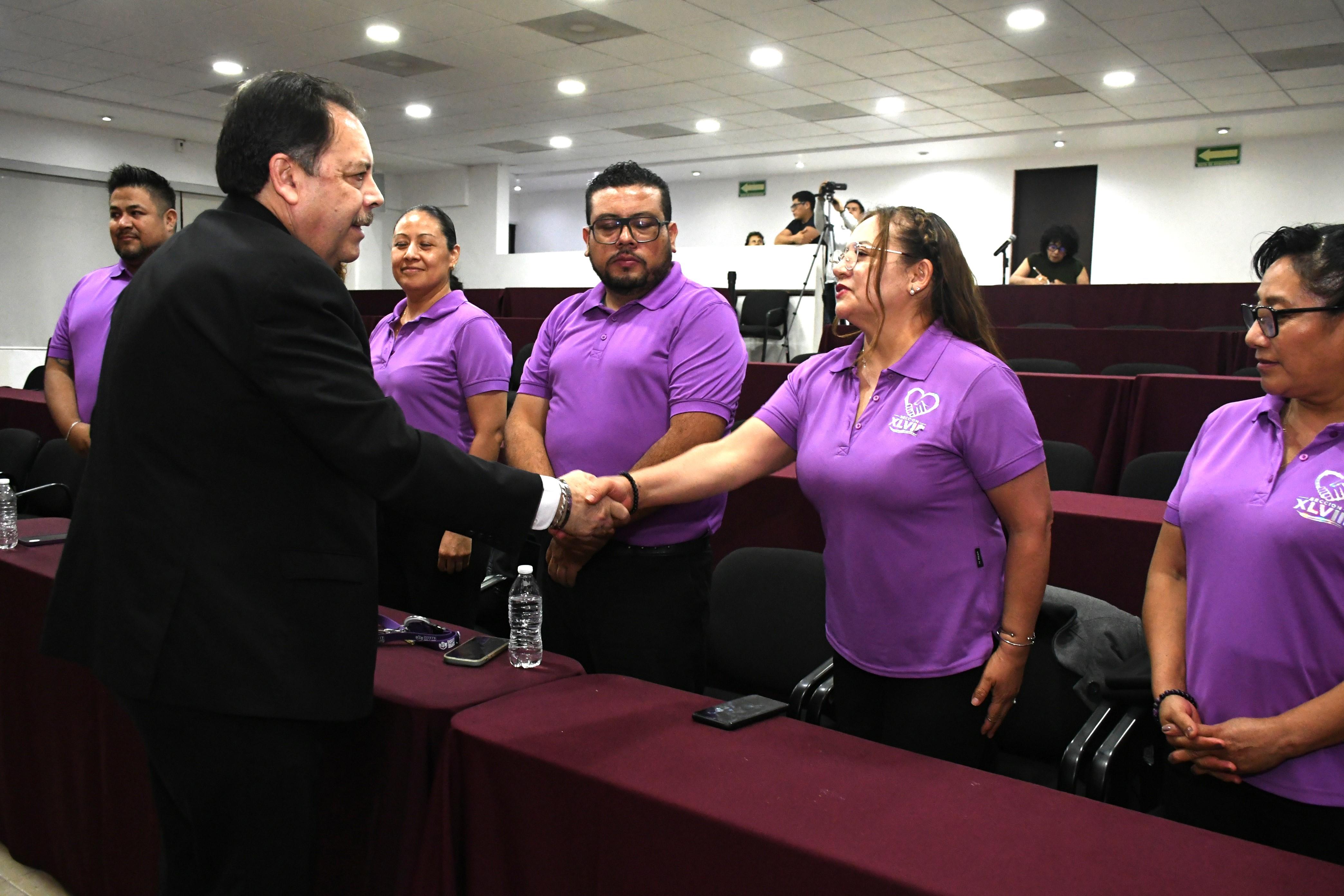 Salutación Sección XLVIII, HG. Gral. "José Morelos y Pavón" y CMF "Ermita Iztapalapa"